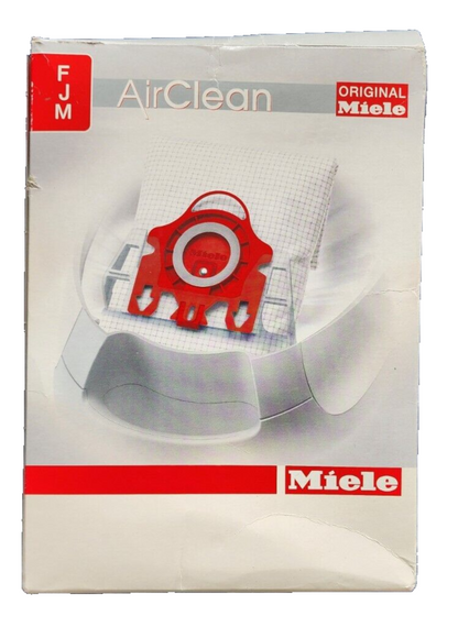 Miele AirClean FJM Dustbags / (4) Dustbags, (2) Filters