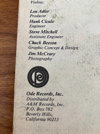 Carole King – Tapestry -Reissue - Record