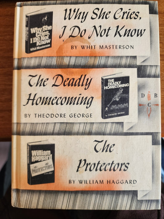 Vintage Detective Book Club: Three Classic Mysteries in One! (1972)