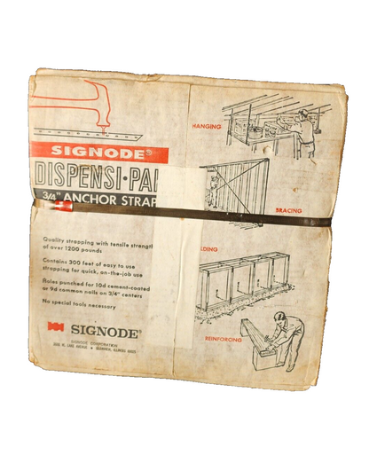SIGNODE DISPENSI-PAK WITH SEALS, 3/4" Anchor Strap