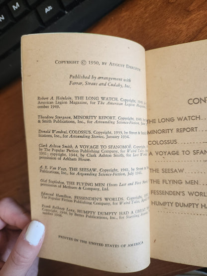 Beyond Time and Space by August Derleth - Berkley Books