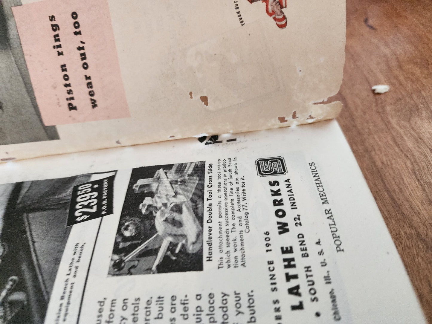 Popular Mechanics Magazine Lot of (5) Issues 1946