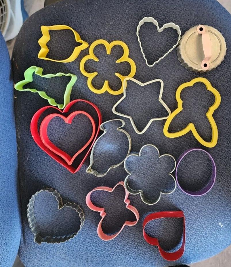 Lot of 15 Spring/Easter Themed Cookie Cutters