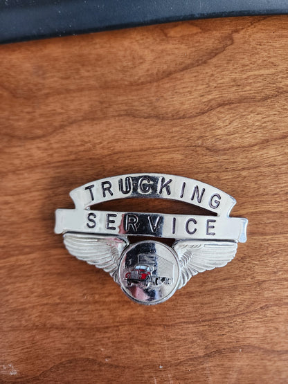 1950's PRODUCE HAULERS Trucking HAT BADGE