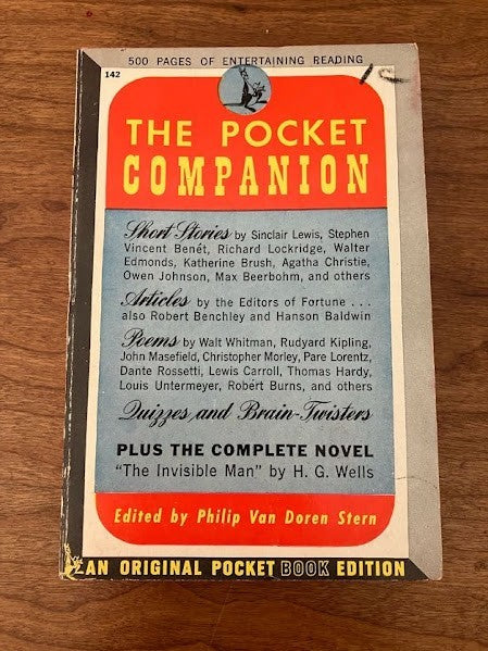 The Pocket Companion by Philip Van Doren Stern
