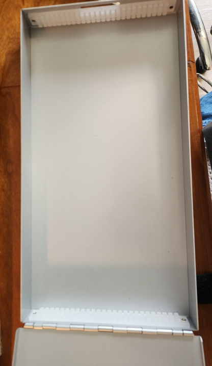 Metal Aluminum Clipboard Storage Form Holder Flip Top Clip