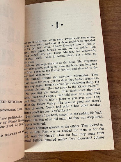 A Signet Book: THE DEAD SHOT KID by PHILIP KETCHUM