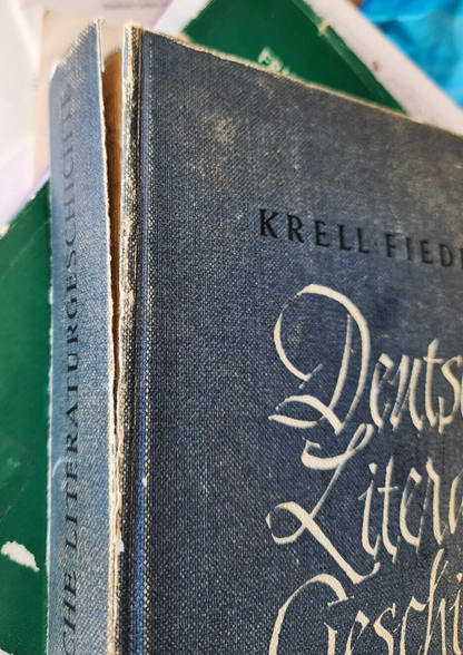Deutsche Literaturgeschichte. Krell, Leo und Leonhard Fiedler: