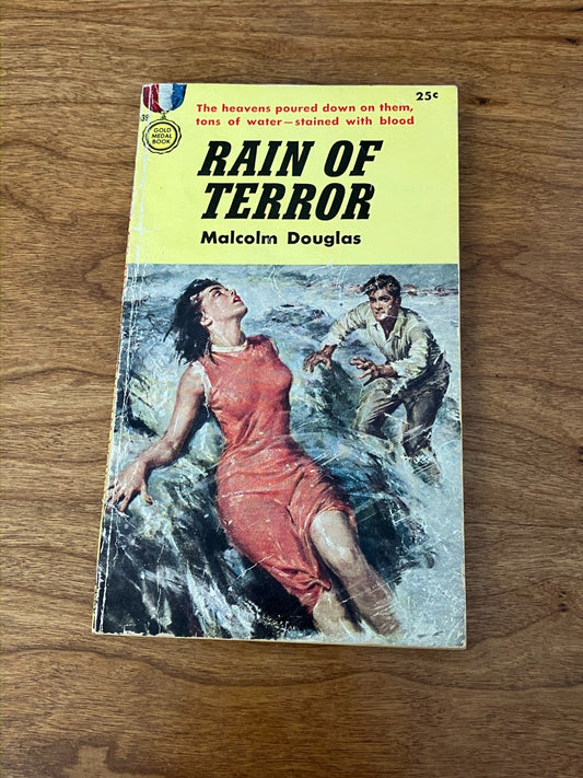 Rain of Terror by Malcolm Douglas - Paperback Original 1955