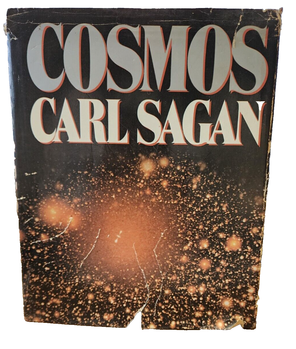 Cosmos By Carl Sagan 1980 Hardcover With Dust Jacket