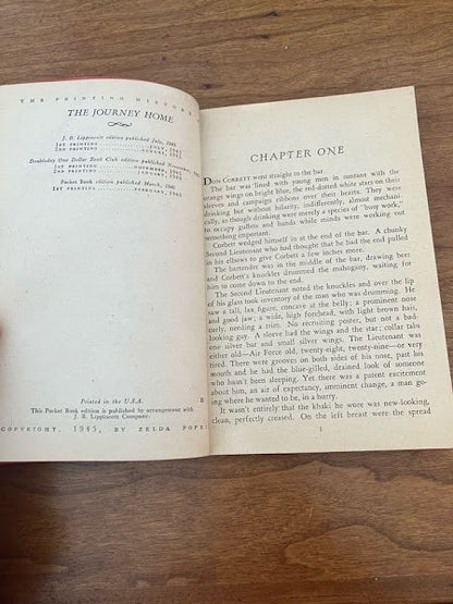 Vtg Pocket Book - THE JOURNEY HOME by Zelda Popkin