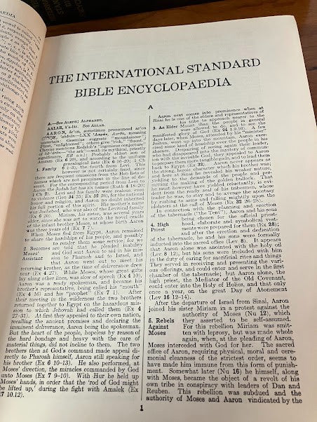International Standard Bible Encyclopedia - 5 Volume Set