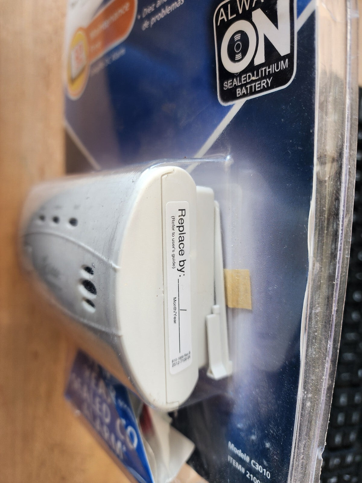 Sealed New Kidde Worry-Free Carbon Monoxide Detector Alarm 10 Year Model C3010