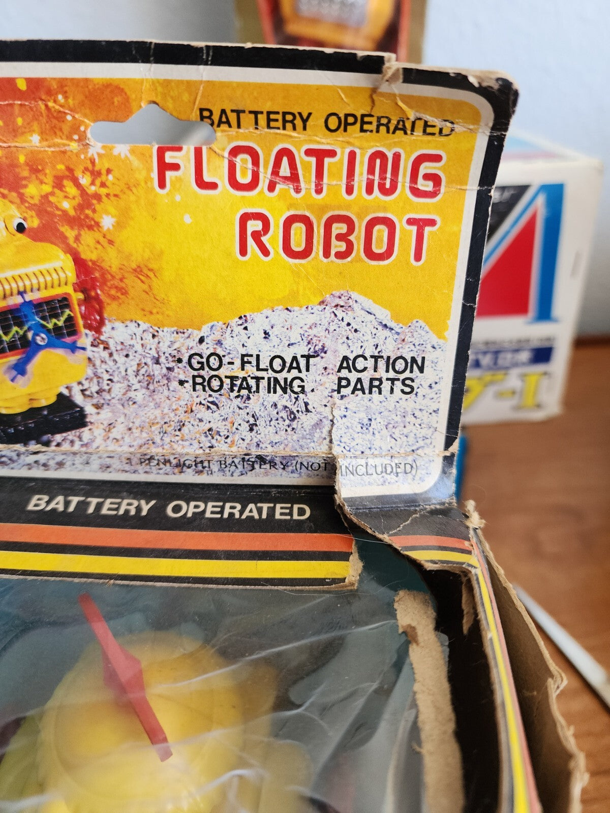 Vtg No. 3178 Toy Floating Robot Mint In Box 1970
