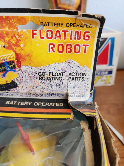 Vtg No. 3178 Toy Floating Robot Mint In Box 1970