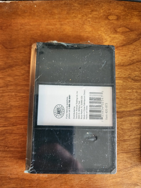 Lot of Stamp Pads - 1 Black Ink Pad and 2 Red