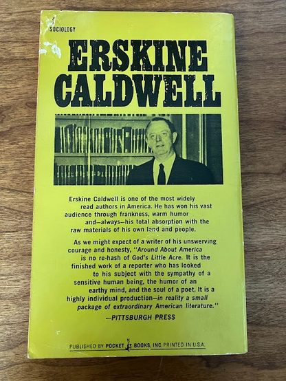 Vtg Paperbacks by Erskine Caldwell - lot of 5