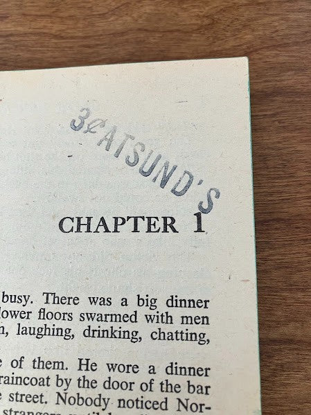 1955 Popular Library - UP TO HER NECK by John Newton Chance