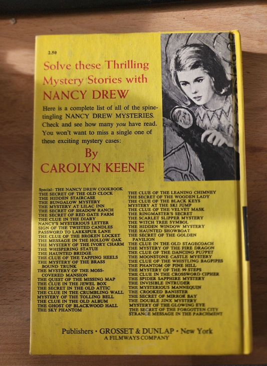 Nancy Drew #15 The Haunted Bridge by Carolyn Keene 1972 Vtg Hardcover