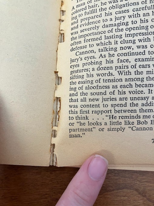 Vtg Paperbacks by Bill S. Ballinger - lot of 2