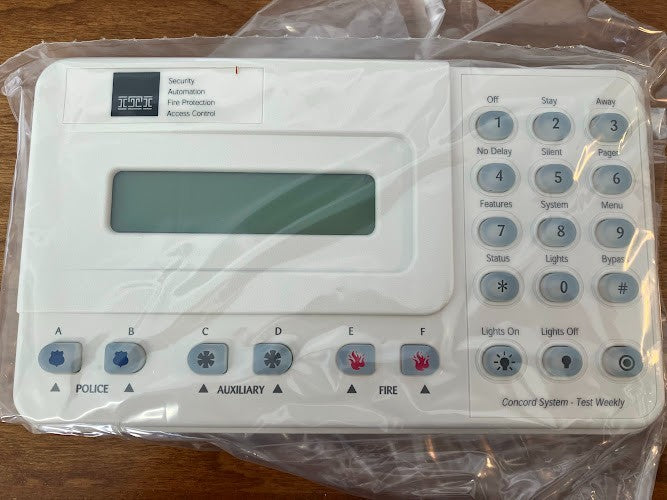 60-803-04 - Concord SB2000 SB 2000 LCD Alpha Touchpad