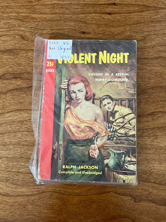 Vintage Paperback - Violent Night by Ralph Jackson