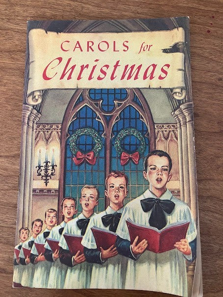 Vintage Carols For Christmas Booklet - Miller's Songbook - Jo Tillotson