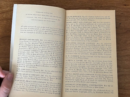 A Concise Treasury of Great Poems by Louis Untermeyer