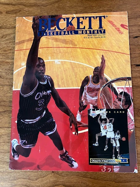 Beckett Basketball Monthly Magazine May 1991 Issue 10 & March 1993 Issue 32