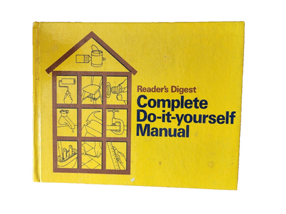 Readers Digest Complete Do-It-Yourself Manual 1973 Vintage Hardcover