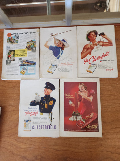 Lot of 5 Popular Mechanics 1939