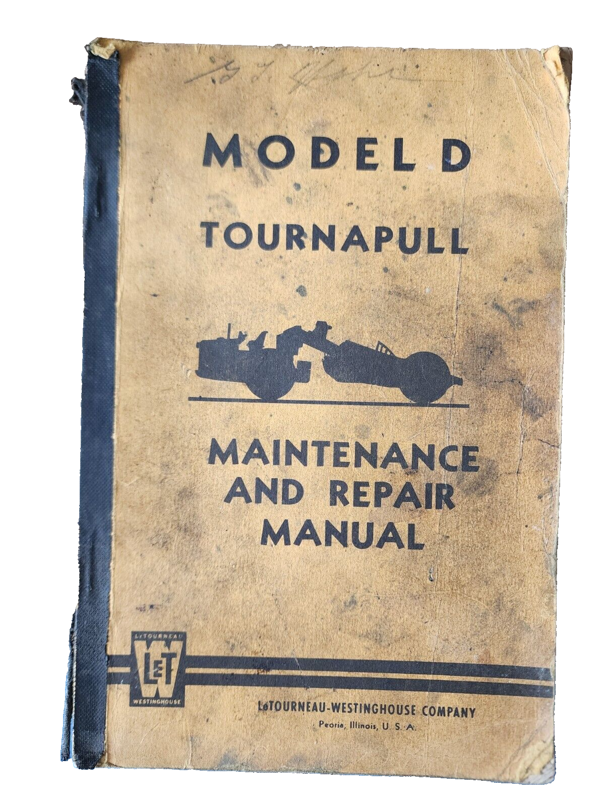 Model C Roadster Tournapull Maintenance and Repair Manual - Acceptable