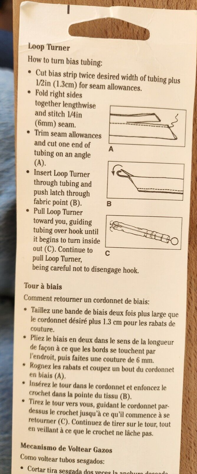 Dritz 647 Loop Turner- New, open package