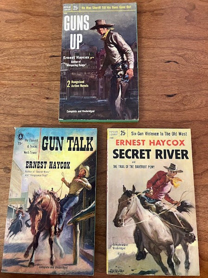 Popular Library: Books by Ernest Haycox - lot of 3