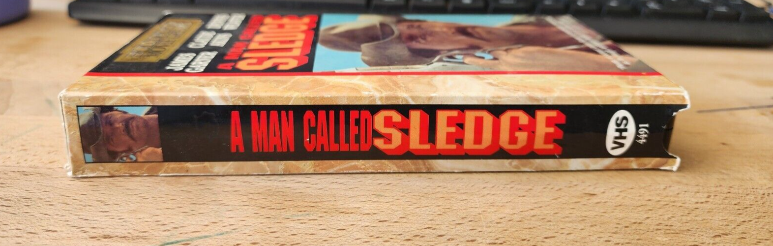 A Man Called Sledge On VHS With James Garner Claude Akins Dennis Weaver