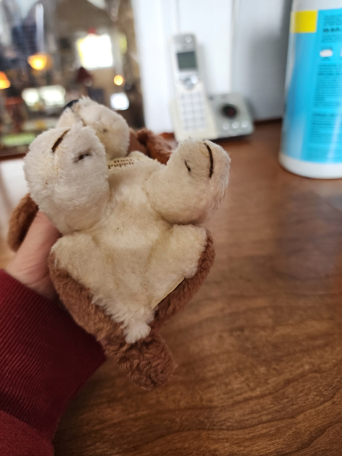 Vinntage Hush Puppy BASSET HOUND DOG 5" Plush