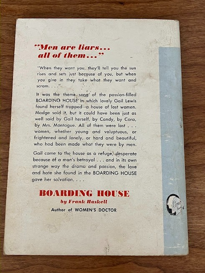 BOARDING HOUSE By Frank Haskell