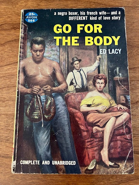 Vtg Paperbacks by Ed Lacy - lot of 2