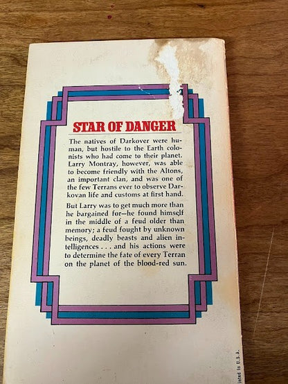 Star Of Danger By Marion Zimmer Bradley