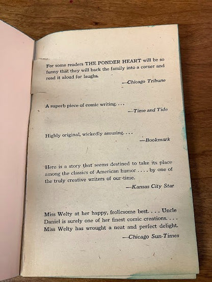 The Ponder Heart by Eudora Welty