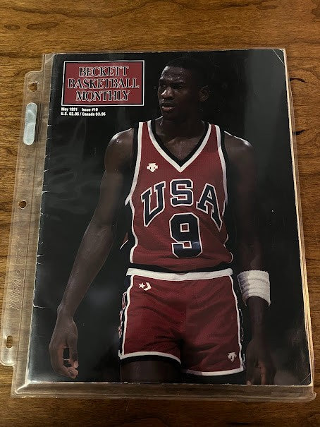 Beckett Basketball Monthly Magazine May 1991 Issue 10 & March 1993 Issue 32