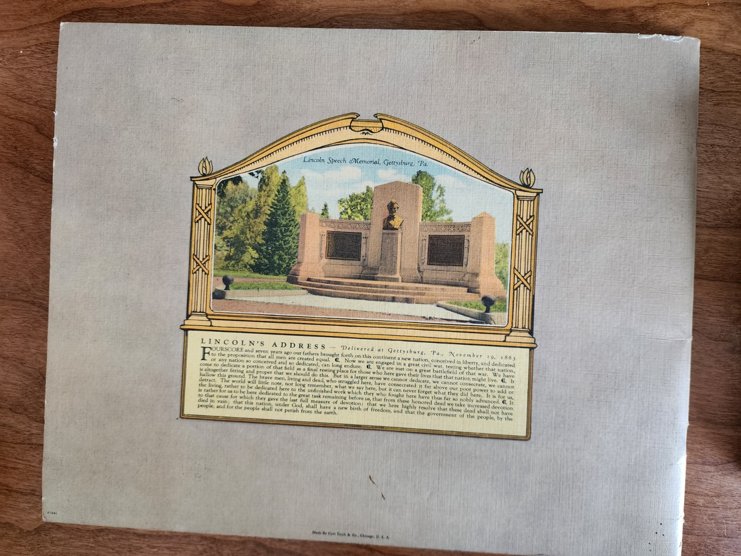 The Story Gettysburg In Pictures , Blocher's paperback Book