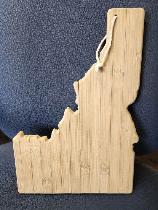 Bamboo Cutting Board Idaho Shaped 15” X 10"