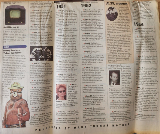 Newspaper December 31, 1999, Millenium Notebook, Albany (OR)