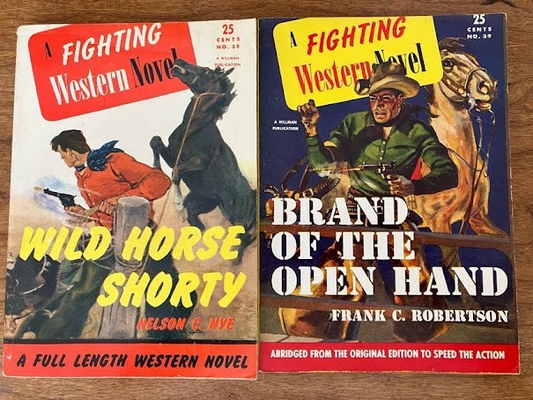 A Fighting Western Novel(s) - Paperbacks No. 38-39