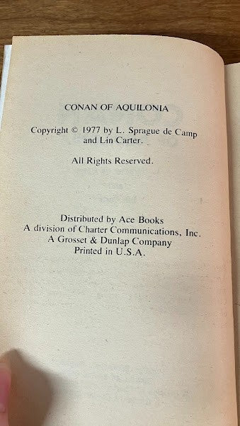 Vtg Paperbacks - Conan