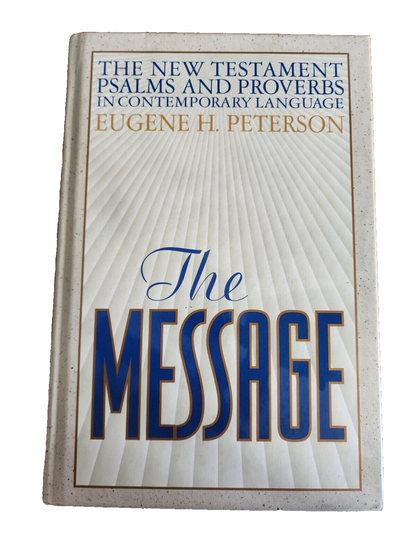 The Message New Testament Psalms and Proverbs in Contemporary Language - VG