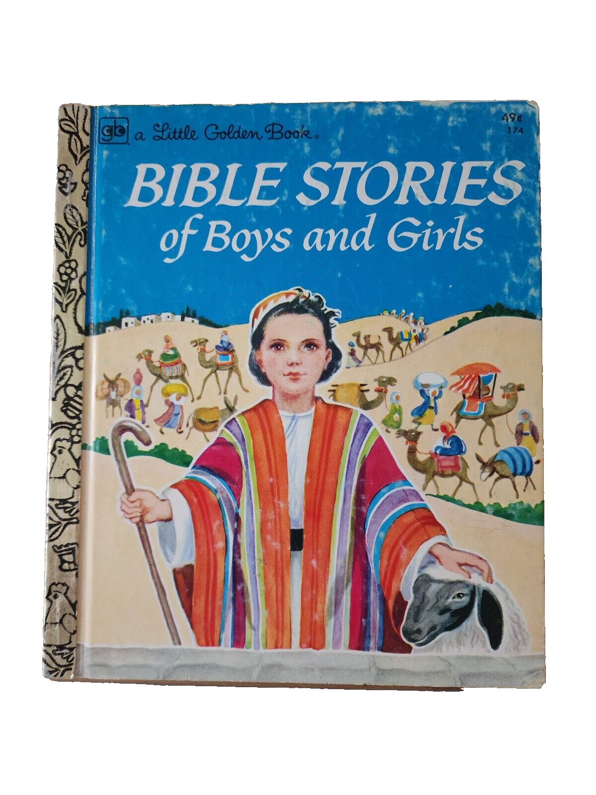 Bible Stories of Boys and Girls A Little Golden Book 1976