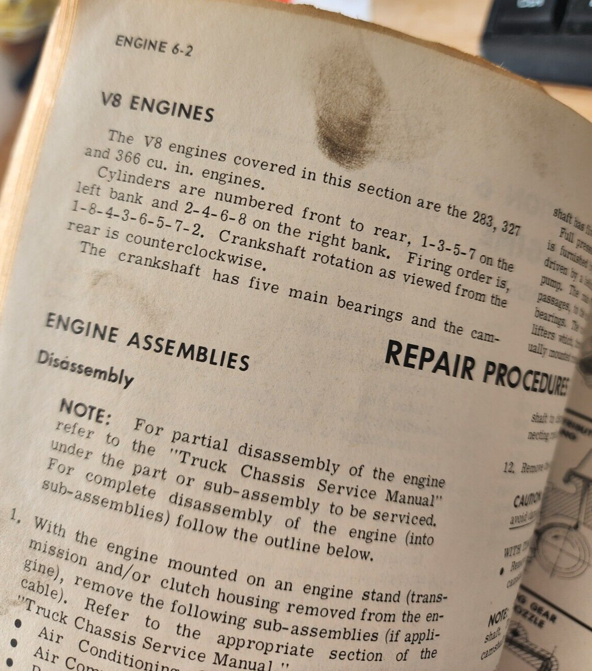 Vtg 1967 Chevrolet Truck Chassis Overhaul Manual 10-60 Series