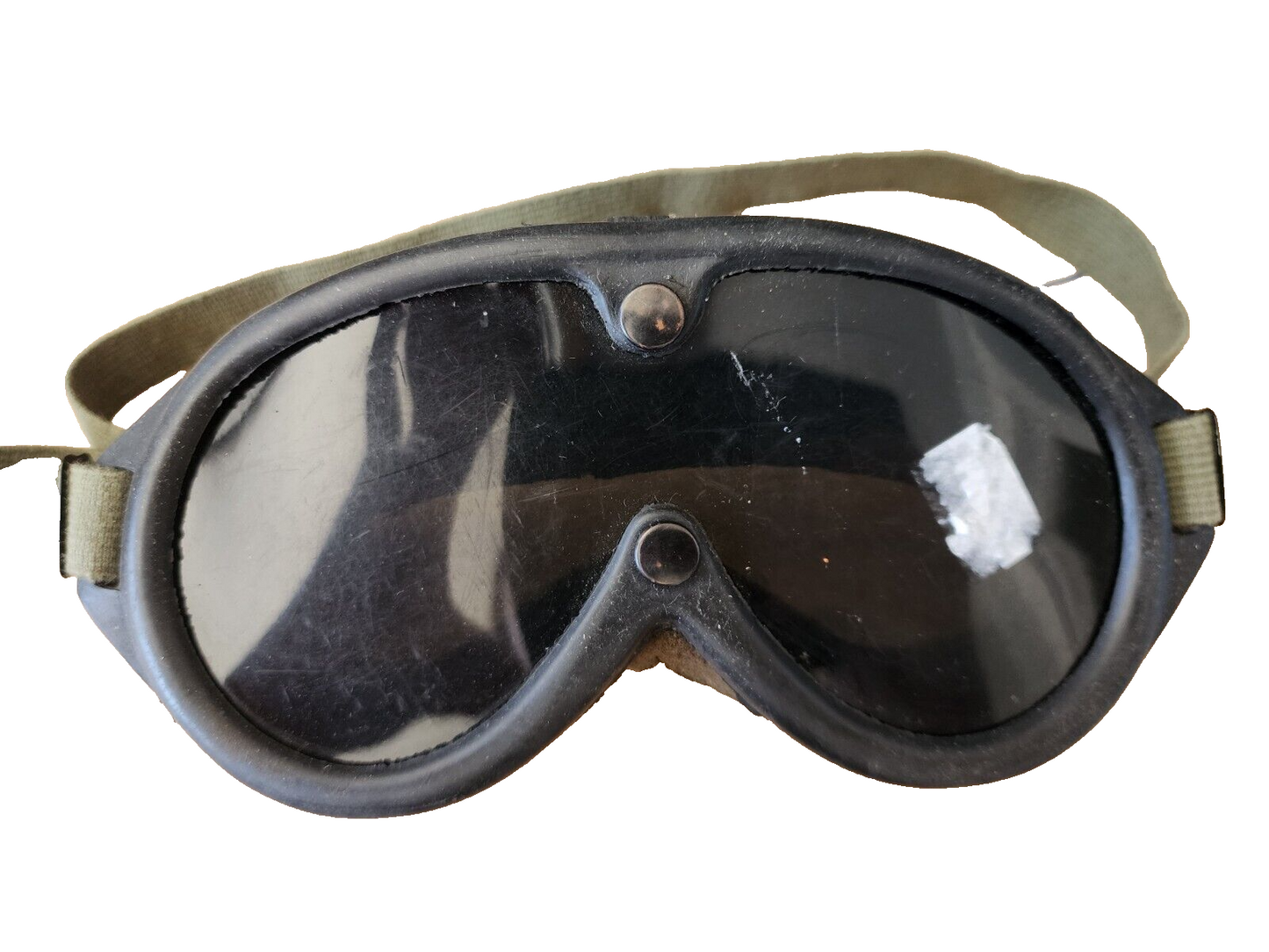 Vtg US Military Goggles, 1974 Sun, Wind & Dust, & xtra lenses